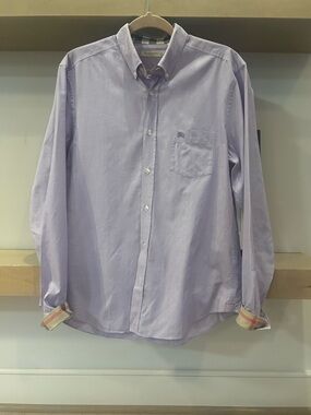 Burberry | Shirts | Burberry Blue Dress Shirt For Men | Poshmark